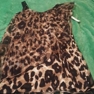 Leopard party dress